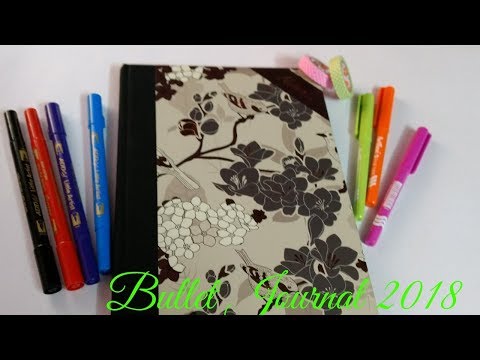 Simple Bullet Journal | 2018 Planner