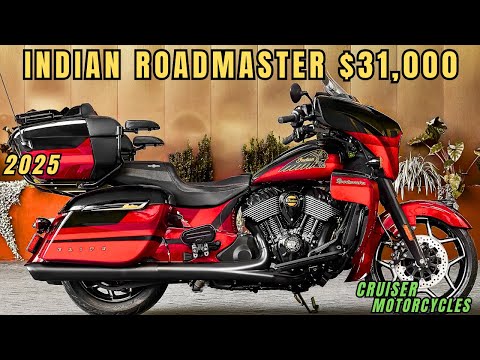 2025 Indian Roadmaster | Best New Luxurious Touring Cruiser Motorcycles!