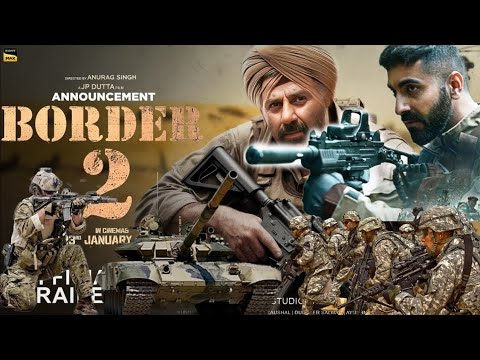 BORDER 2 - Trailer | Sunny Deol, Varun Dhawan, Vicky Kaushal | India’s Biggest War Film |23 Jan 2026