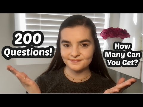 ASMR Whispering 200 General Knowledge Trivia Questions | How Many Can You Get?