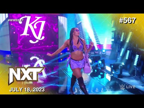 Kiana James entrance: WWE NXT, July 18, 2023