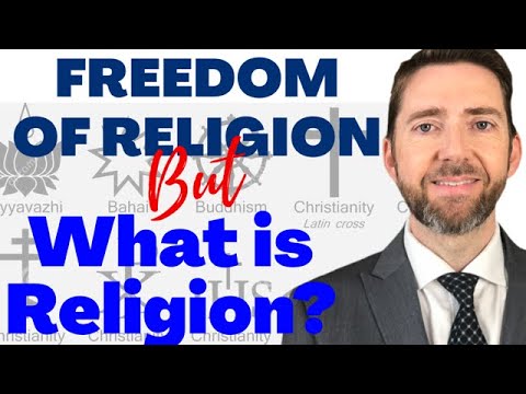 Freedom of Religion - Not What You Think!