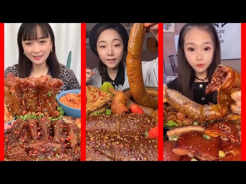 中國モッパン 声控咀嚼音中國吃播  | 피순대 먹방 모음 | BLOOD SAUSAGE MUKBANG COMPILATION | Ep70