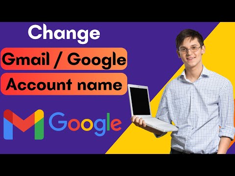 How to Change Gmail ID Name | Change Your Google Account Name in Laptop