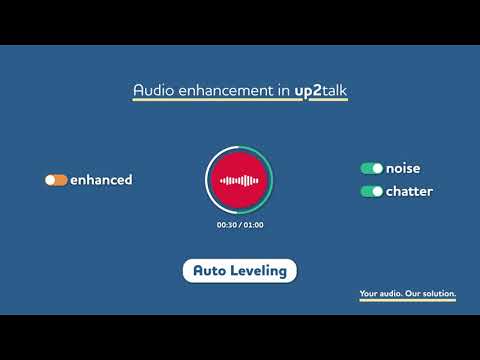 AI Audio Enhancement + Remote Production Software – up2talk