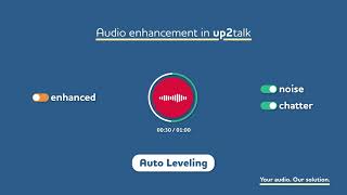 AI Audio Enhancement + Remote Production Software – up2talk