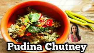 Pudina Chutney in Telugu //pudina chutney in Telugu// Tasty chutney//specious Chutney//పుదీనా పచ్చడి