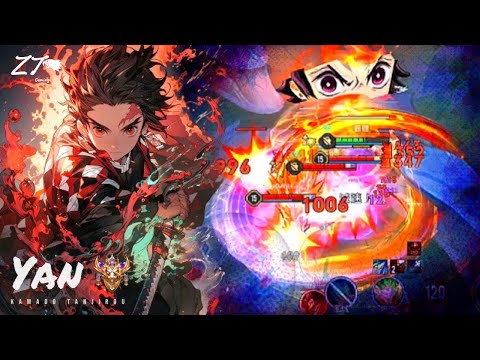 青硯.竈門炭治郎 3 🔥 | Arena of Valor 操作精華輯 Ep 43 燙 X Kakyoin's Theme but it's EPIC VERSION【 贊恩 Zayn 】