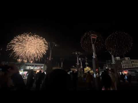 秩父夜祭り　花火　フィナーレ　2024