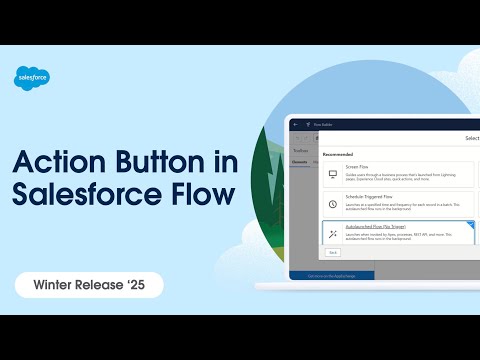 Action Button In Salesforce Flow | Winter ‘25 Release