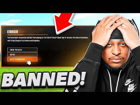 I GOT PERMANENTLY BANNED IN BLACK OPS 6...