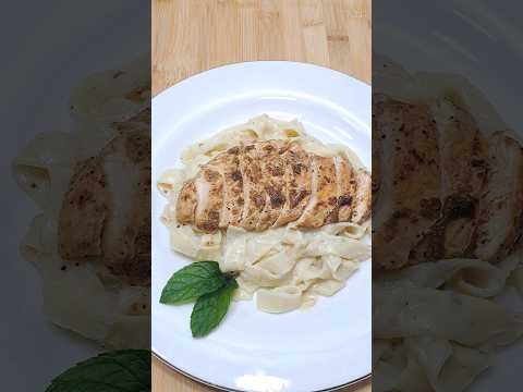 Fettuccine Alfredo Pasta ASMR #shorts #asmr