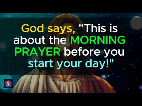 🛑God says, This is about the morning prayer before you start your day #morningprayer #godmessage