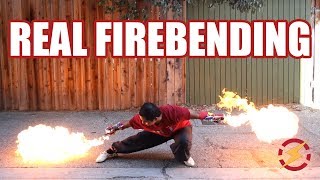 Punch Activated Arm Flamethrowers (Real Life Firebending) | Sufficiently Advanced