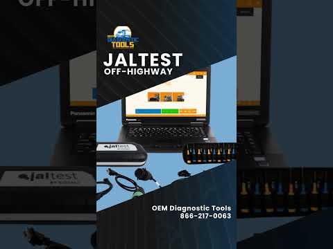 Jaltest Off-Highway Full Diagnostic Kit W/ Panasonic Toughbook #jaltest  #diagnostics #offhighway