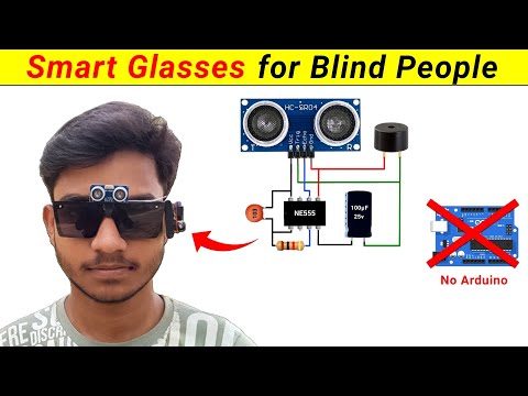 Best Science Project || How to make Smart Glasses for Blind People || without Arduino