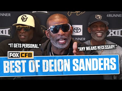 Deion Sanders' Best Moments of 2024 Colorado Season | CFB on FOX