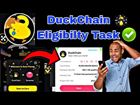 DuckChain Eligibilty Task | DuckChain Airdrop Allocation | Duck Chain Launch Update