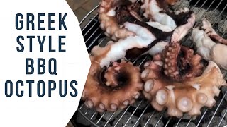 Greek Style BBQ Octopus - Delicious and Easy