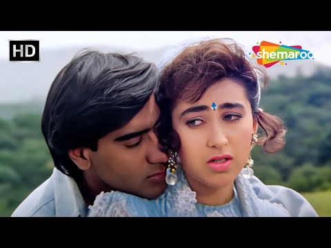 Log Barso Judaa Hoke Jeete Hain | Sadhana Sargam | Jigar (1992) | Ajay Devgn | Karisma Kapoor