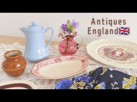 Antique Market in Bristol 【What I bought】