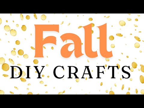 Dollar Tree & Hobby Lobby FALL DIY Crafts