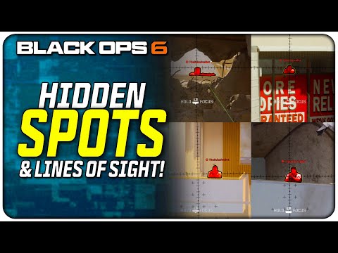 20+ Hidden Map Spots You Need to Know in Black Ops 6!