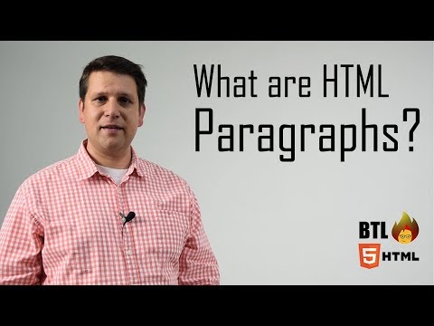 HTML PARAGRAPHS | Complete Course on HTML | Vid 4