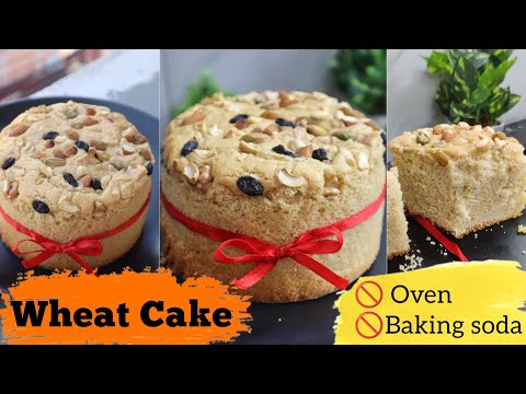 Wheat Cake - 3 Ingredients Recipe #bharathicooks #trending #cooking