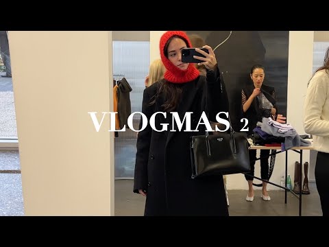 VLOGMAS | Vintage shopping & Christmas dinners | Dezember Vlog | Nisi | AD