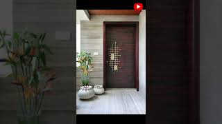 Front Door Design Ideas | Main Door Design Ideas | Door Designs On YouTube - 2 #Shorts