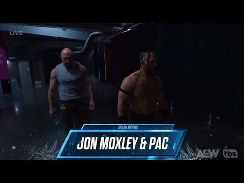 DEATHRIDERS JON MOXLEY & PAC ENTRANCE DYNAMITE 11/12/24