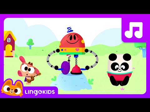 Head Shoulders Knees and Toes 🎶 Dance with Baby Bot | Lingokids