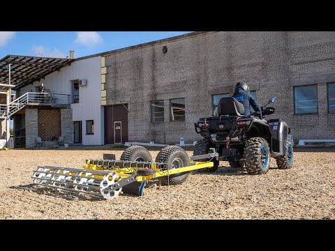 HORSE ARENA DRAG GROOMER / MANEGE LEVELER (ATV / UTV Attachment)