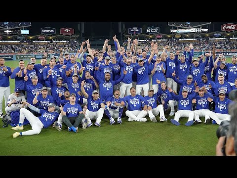 Los Angeles Dodgers NL West Champions