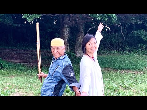 マリオさん♬縄文の語りin千畳敷（山口県長門市）