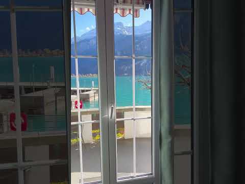 Beautiful Airbnb in Swiss! #Brienz #lake