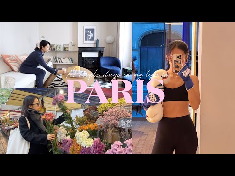 PARIS DIARIES | healthy routine, working out, farmer's market & my new favorite recipe