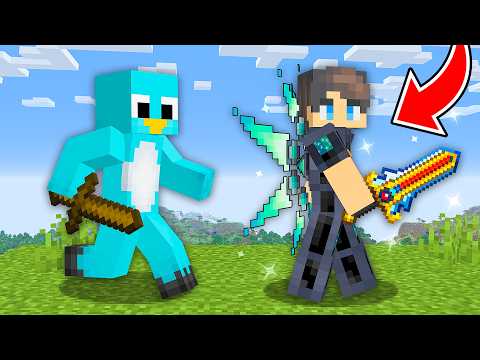 HUNTERS vs OVERPOWERED SPEEDRUNNER in Minecraft