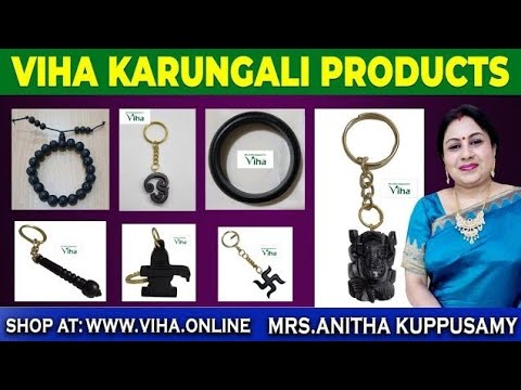 Authentic & Divine Karungali Products | viha Karungali Wood Collection| Anitha Kuppusamy Viha