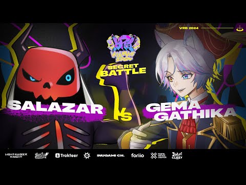 【#VRB2024】VIRTUAL RAP BATTLE 2024 - SECRET BATTLE Salazar VS Gema Gathika