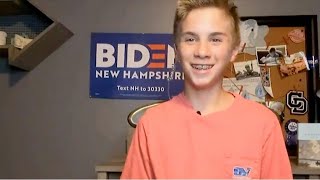 【米大統領選2020】 バイデン氏と吃音「仲間」に　13歳、民主党大会で評判