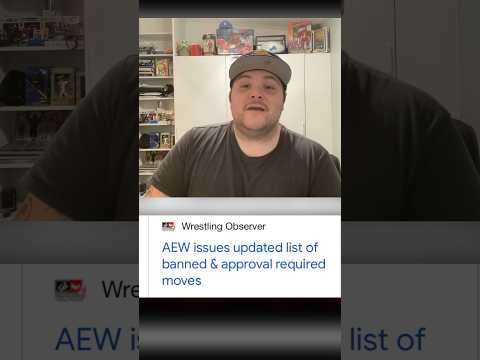 AEW Updates List of Banned Moves & Spots | #AEW #Shorts