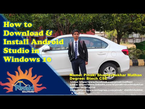 How to Download & Install ANDROID STUDIO in Windows 10/11