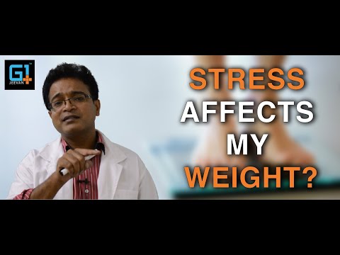 How does stress affect my weight?