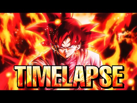 {EDIT TIMELAPSE} ”Blazing Power of the Gods - SSG Goku Black”