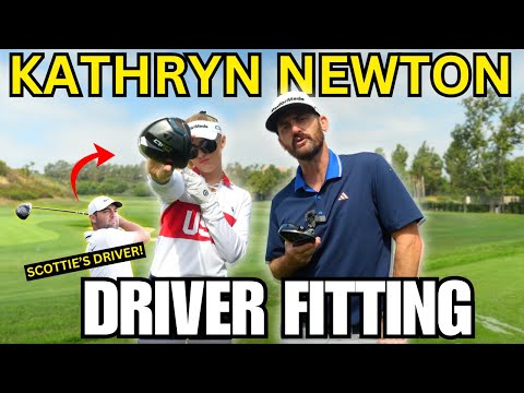 Kathryn Newton Gets SCOTTIE SCHEFFLER’S DRIVER!