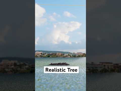 The Most Realistic Growth Of Tree in Blender 2023 #shorts