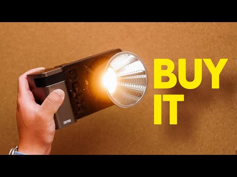 The best light for YouTubers - [ZHIYUN MOLUS X100]