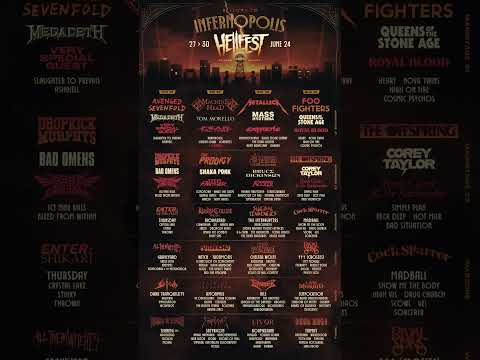 HELLFEST 2024 - FULL LINE UP